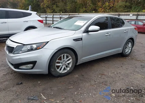 2013 Kia Optima Lx из США, поврежденный, VIN KNAGM4A76D5400821